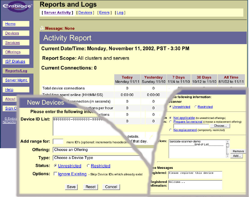 Sample Screenshots
