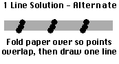 Alternative 1 Line Answer